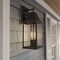 Designers Fountain Blueberry Trail 195 in 2Light Black Outdoor Wall Lantern with Water Glass Shade D265M-8EW-BK - alternate 4